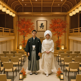 【和と洋を両方叶える】小江戸甲府の和の人前式+パーティーPLAN相談会
