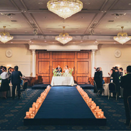 【ランウェイウェディング】人前挙式&パーティー!試食と安心見積提供