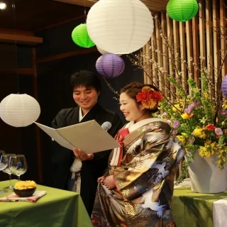【リーズナブル価格で】小江戸甲府の和の人前式+パーティーPLAN相談会
