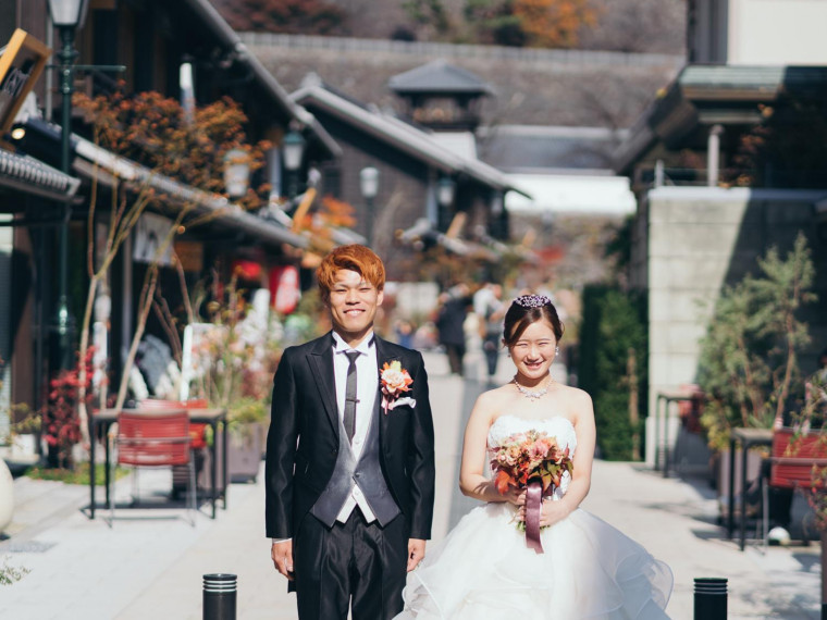 アンティークな館内だけでなく 近隣の城下町をロケーション散策