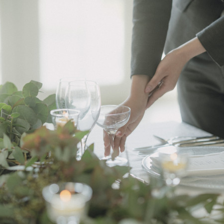 スタッフが心を込めてカタチに。