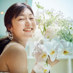 ドレスや、おふたりの雰囲気に合ったブーケをご提案。|WeGreen RESORTの写真(49477786)