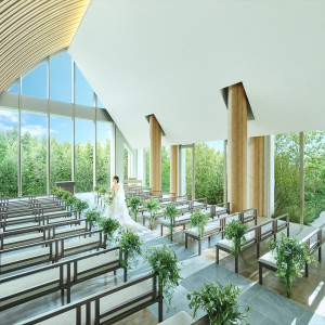 【挙式のみ＊必要なものが全て入って39万円】森チャペルを貸切