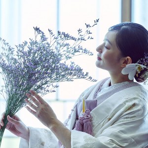 白無垢から色打掛・引き振袖まで多数取り揃えております。|WeGreen RESORTの写真(49566010)