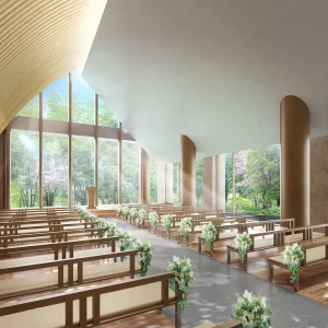 WeGreen RESORTは一つの会場で神前式も教会式も叶う、県内でも数少ない結婚式場です。|WeGreen RESORTの写真(49479410)