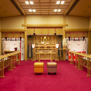 館内神殿での神前式も可能|西鉄グランドホテルの写真(49080850)