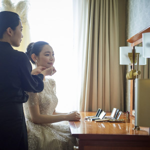 宿泊部屋でお仕度ができるのも移動がなく魅力的|西鉄グランドホテルの写真(53610607)