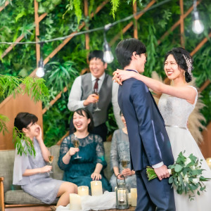 室内で安心！インドアガーデン演出が実現できます|アルコラッジョマリエールの写真(51843532)