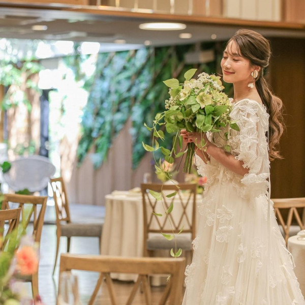 披露宴会場でのご入場体験も可能です♪