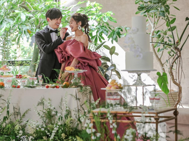 先輩カップルウエディング映像