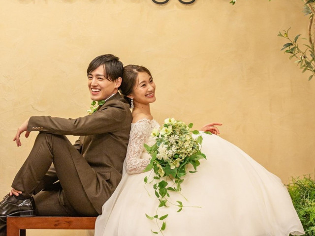 先輩カップルウエディング映像