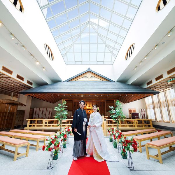 大切なゲストに見守られながら両家をひとつに結ぶ日本古来の結婚式を|ホテルモントレエーデルホフ札幌の写真(49066235)