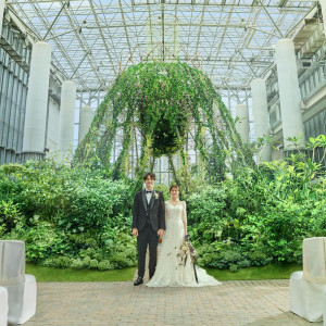 日本最大級の温室空間で叶えるガーデンセレモニー|グランドニッコー淡路の写真(56139710)