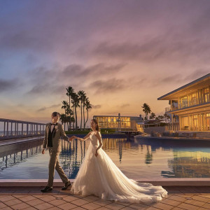 壮大な夕景|リビエラ逗子マリーナの写真(56539097)