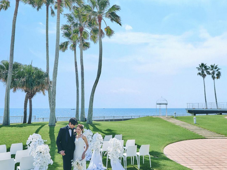 まるで海外のような憧れのガーデンウエディングが叶う