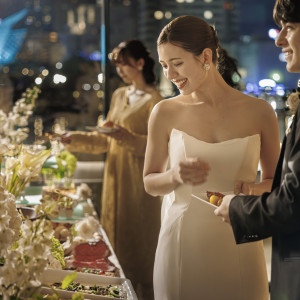 大切なゲストへ美食のおもてなしが叶う|ラ・テラスホール神戸（LASUITE LE PAN Bldg.）の写真(50069279)