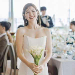 ドレスに合わせてお好みのヘアスタイルとメイクを、しっかりと事前にお打合せさせていただきます|ラ・テラスホール神戸（LASUITE LE PAN Bldg.）の写真(50083518)