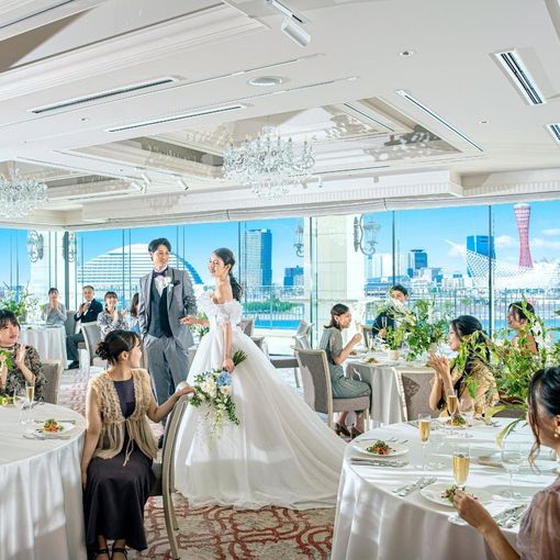 ラ・テラスホール神戸（LASUITE LE PAN Bldg.）の結婚式の公式写真