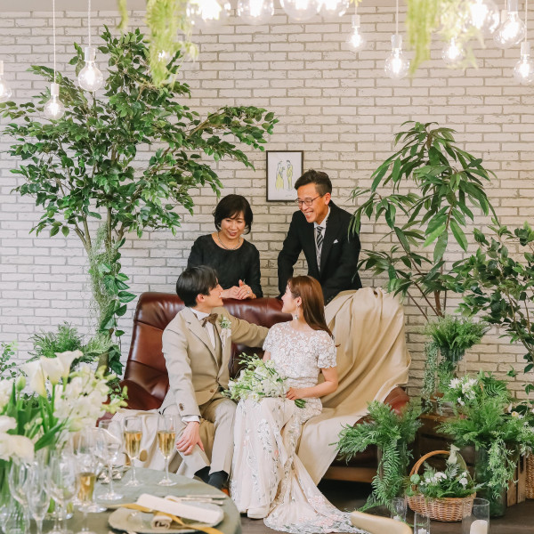 親子で記念撮影も可能