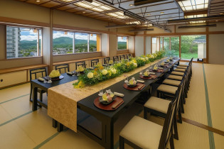 高田の町並みを一望できる会場|アートホテル上越の写真(57589828)