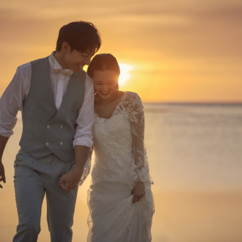 刻一刻と表情を変える夕暮れをおふたりだけの特別なステージに