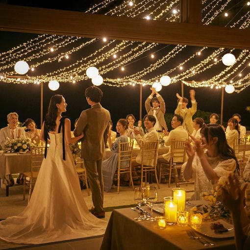 ザ・ヨミタンリゾート アクアグレイスの結婚式の公式写真（1枚目）
