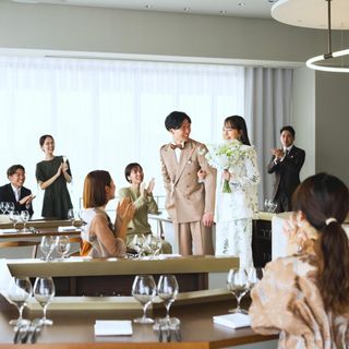 〈全席特等席のウエディング体験〉ドレス×料理×3大特典フェア