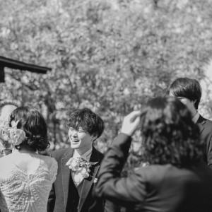 隣接する中庭テラスも使い自由度の高い一日を。