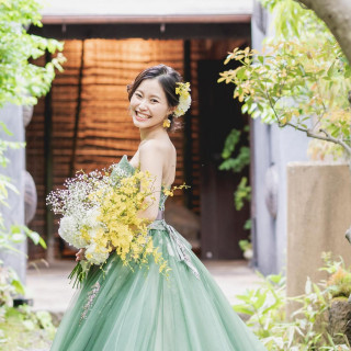 花嫁の美しさをより一層引き立てて