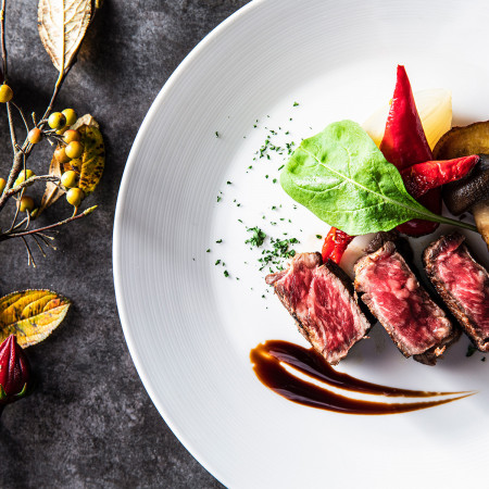 お客様とのご相談で決める婚礼メニュー