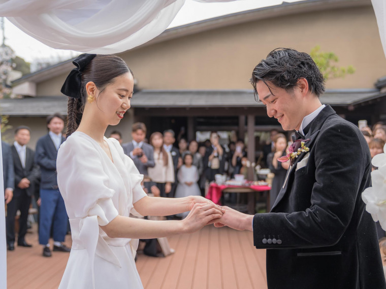 少人数だからこそ叶えれるオリジナルウェディング
