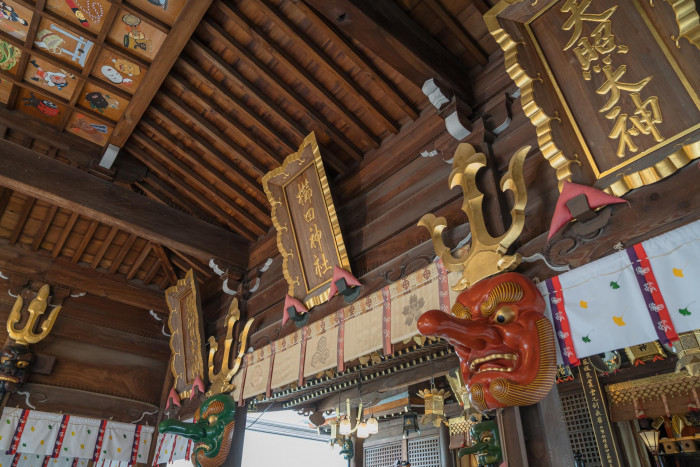 博多祇園山笠で有名な櫛田神社
