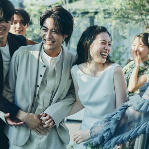 おふたりの要望を組み込んだ進行に|UNWEDDING　中之島の写真(52518902)