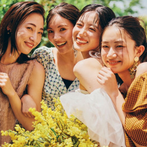 当日はヘアメイクスタッフと相談しながらなりたいスタイルに|UNWEDDING　中之島の写真(52537398)