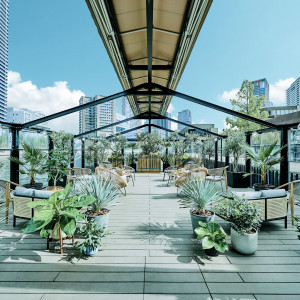 水上テラスのセレモニースペース|UNWEDDING 中之島の写真(55480119)