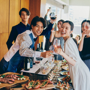 お洒落なホームパーティ以上、披露宴未満の新しいスタイル|UNWEDDING　中之島の写真(52409996)