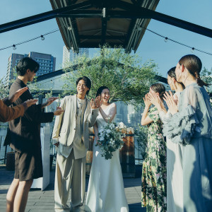 みんなの笑顔を祝福を身近に感じて|UNWEDDING　中之島の写真(52518898)
