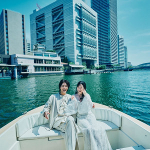 プラン内でセレクトの中からお好きなドレスとタキシードを1着ずつお選びいただけます|UNWEDDING　中之島の写真(52537388)