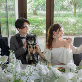 ワンちゃん婚＜挙式～披露宴までOK＞会場案内&リングドッグ体験