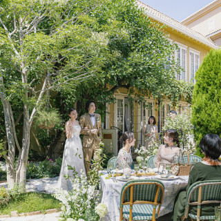 緑あふれるガーデンと一体感のある空間。自然を感じながら過ごす心地よいひととき