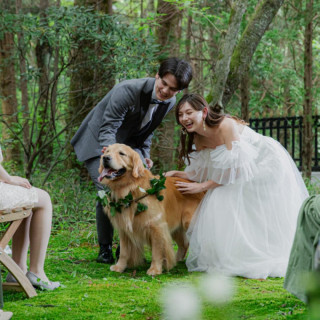 ワンちゃん婚<挙式~披露宴までOK>会場案内&リングドッグ体験