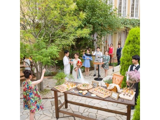 【平日限定】チャペル模擬挙式体験×コース試食×会場見学×予算相談