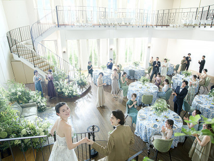 おふたりと大切なゲストの皆様
すべての方に、心ゆくまで
結婚式を楽しんでほしい