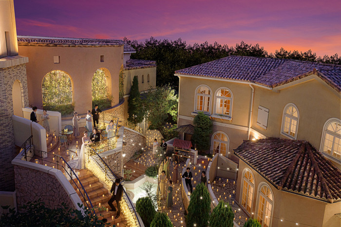 南フランスの非日常空間をすべて貸し切り、おふたりとゲストのためだけのプライベート空間。