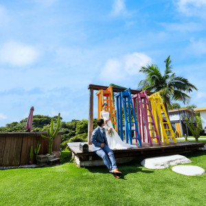 今帰仁村のフォトジェニックなカフェ「Casasol」|THE SURF BEACHSIDE TERRACEの写真(53344484)