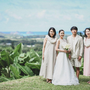 家族で過ごすプライベートウエディング