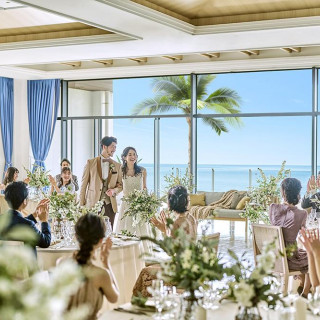 シェフがゲストの目の前で仕上げるライブ感あふれる演出をご用意