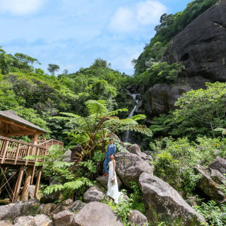 沖縄らしい大自然を感じられる「轟の滝」