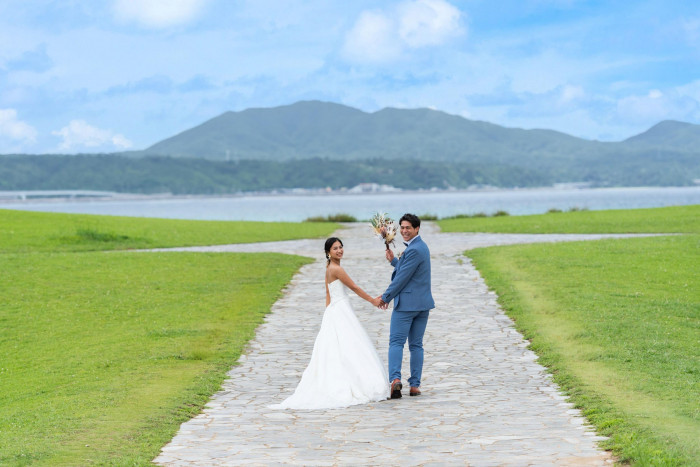 沖縄北部だからこそ叶うダイナミックな写真を撮影することができます