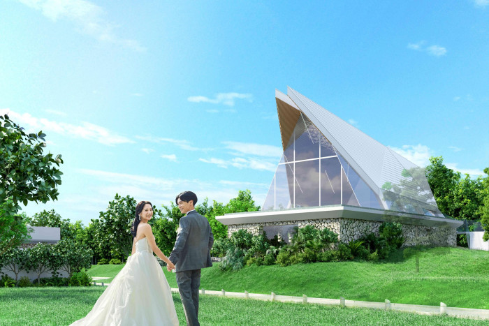 高台に位置しているため一般のお客様の視線に遮られることなく特別な時間を過ごしていただけます